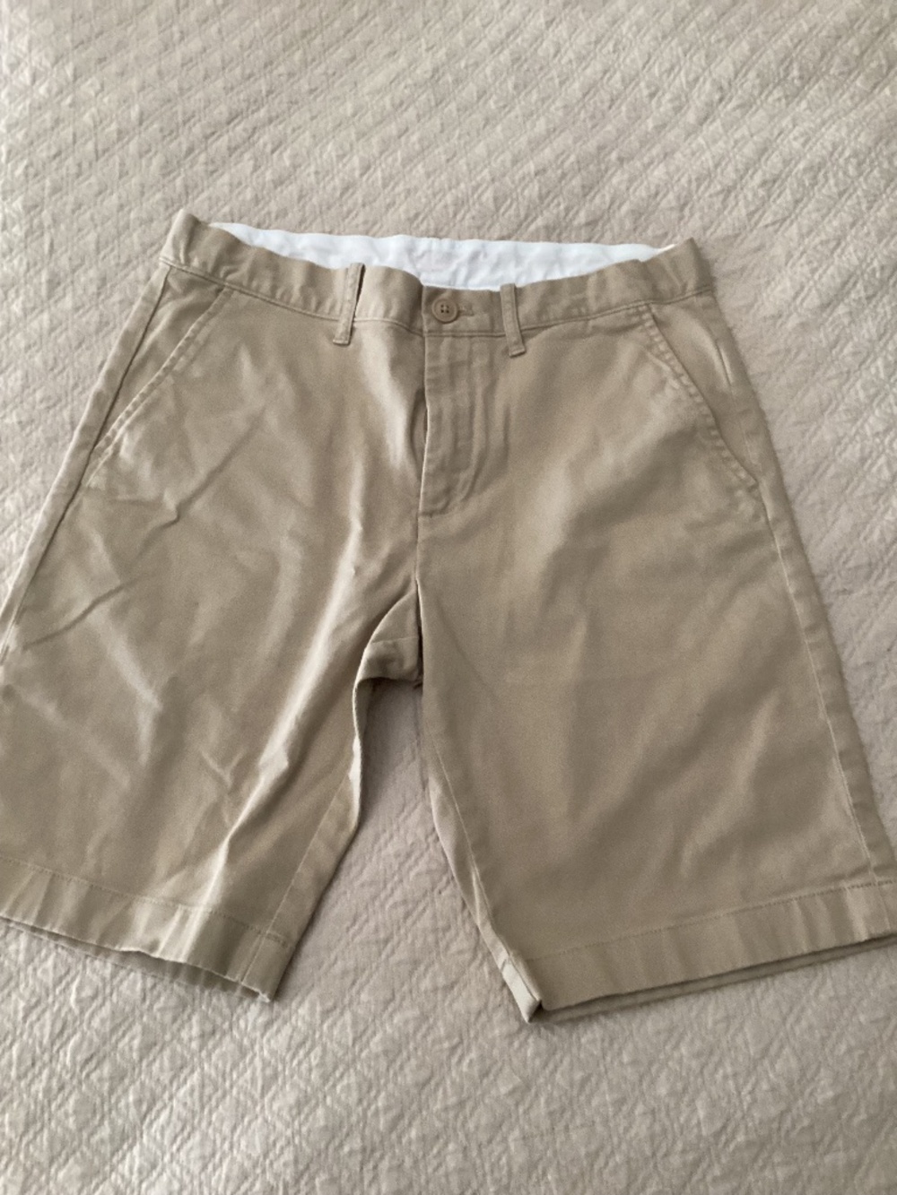 Jcrew Crewcuts boys size 14 khaki chino style shorts